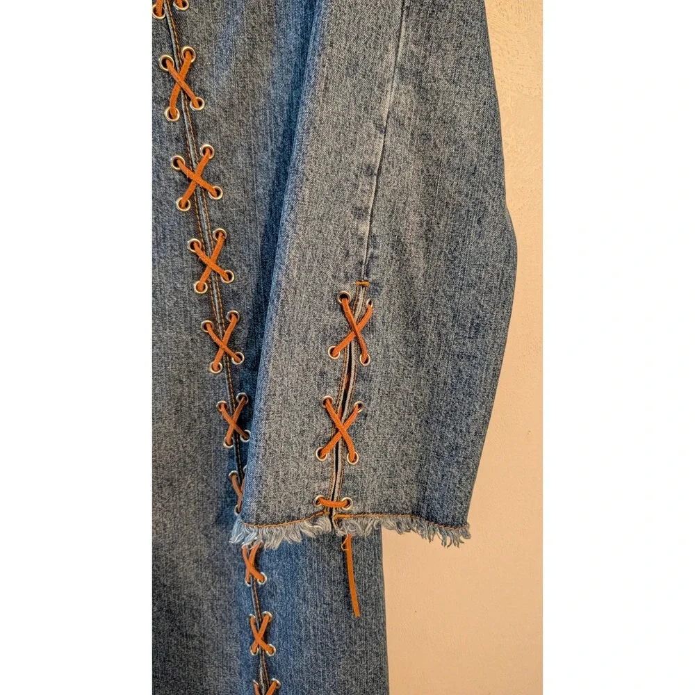 Ethyl longline denim